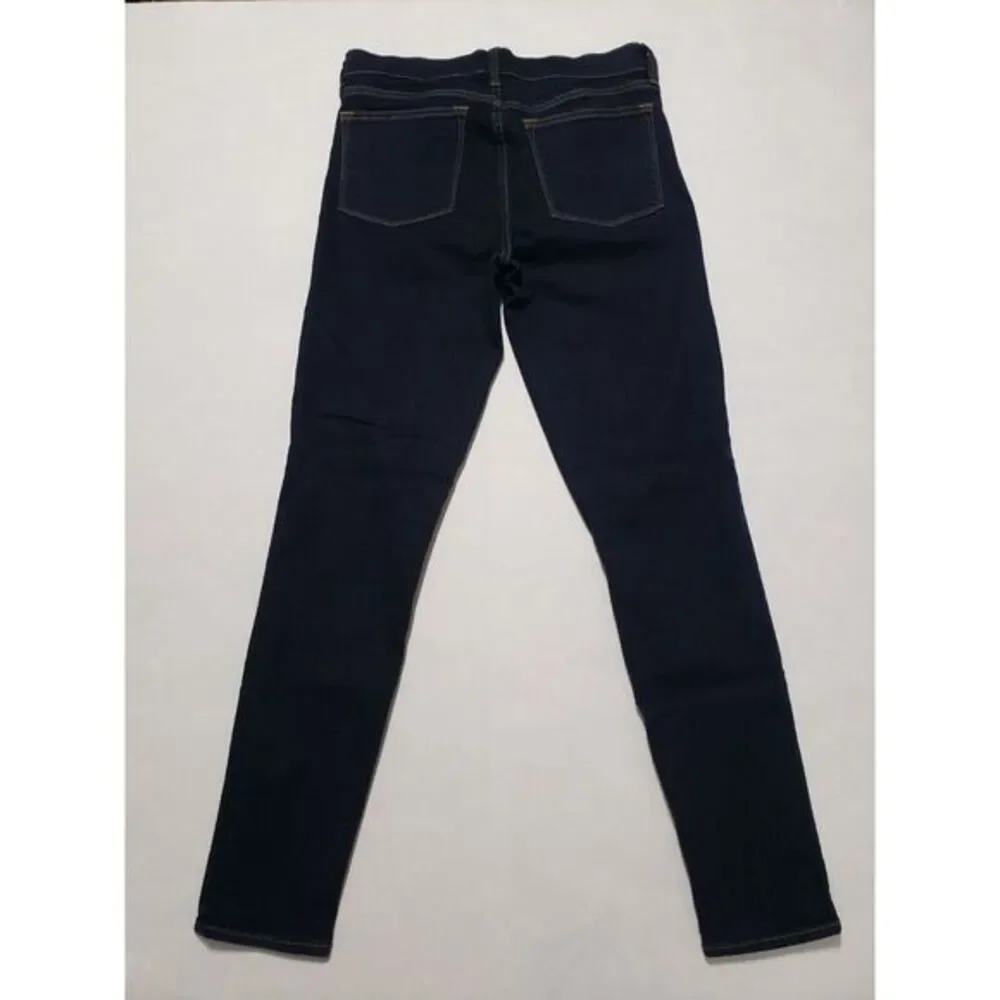 J Crew Stretch Denim‎ Jeans Womens 28 30 Dark Wash Skinny Fit